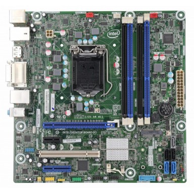 Placa de baza INTEL DQ77MK, 4*DDR3, PCIE 3.0, 5*SATA, DVI, VGA, USB 3.0, Socket 1155